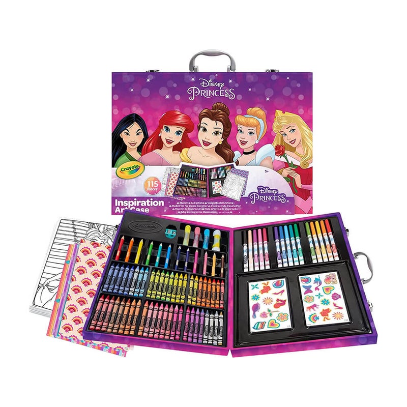 Crayola Disney Princess Inspiration Art Case (115 Pieces) - Image 1